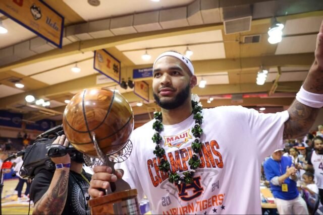 Auburn parece el mejor equipo de baloncesto universitario y Johni Broome su mejor jugador
