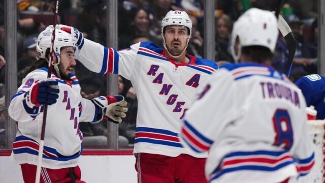 Chris Kreider de los Rangers analiza los rumores sobre cambios
