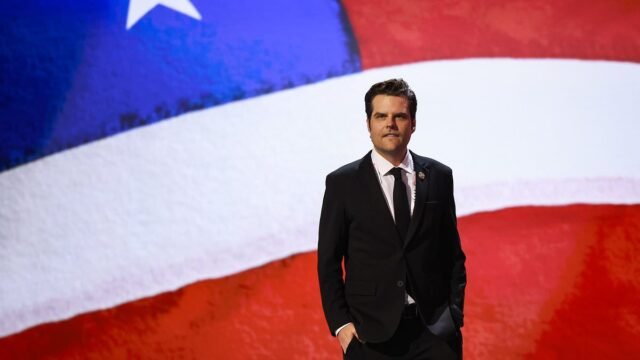 Matt Gaetz SE RETIRA de la consideración para ser fiscal general de Trump en medio de una investigación sobre tráfico sexual
