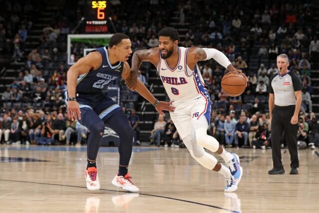 Paul George se vuelve a lesionar la rodilla mientras los 76ers pierden nuevamente y caen a 2-12
