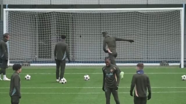 Cuatro estrellas del Manchester City 'fallan penales contra ningún portero' en el entrenamiento previo al choque con la Juventus, pero no todo es lo que parece en un video viral
