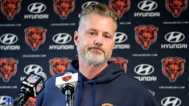 El CEO de los Bears admite haber manejado mal el despido de Matt Eberflus: "Seré el primero en levantar la mano"
