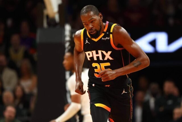 El último esguince de Kevin Durant no es gran cosa para los Suns, excepto que sigue sucediendo
