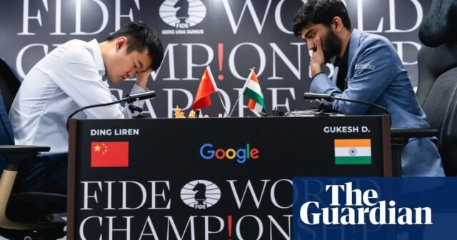 Gukesh Dommaraju se convierte en el campeón mundial de ajedrez más joven después del terrible error de Ding Liren | Campeonato Mundial de Ajedrez 2024
