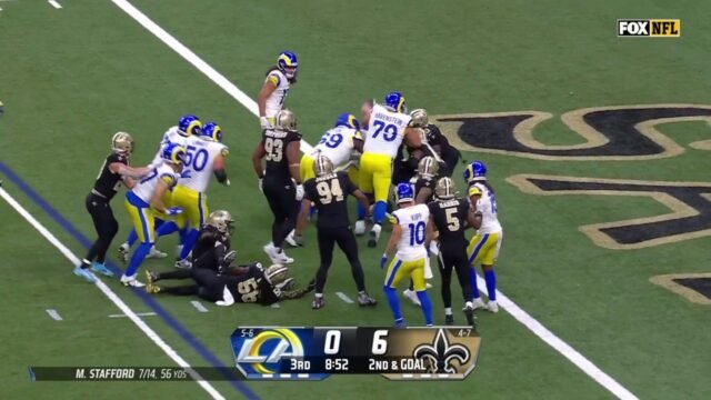 Kyren Williams rushes for a four-yard TD, giving Rams the lead over Saints 