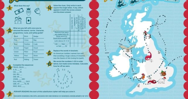 Lanzamiento del rompecabezas navideño GCHQ 2024: ¿podrás resolverlo? | Noticias del Reino Unido
