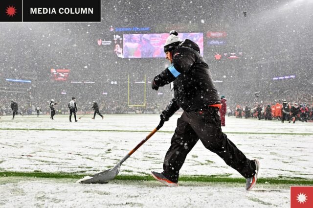 Los juegos de nieve de la NFL crean desafíos similares a los de 'Juego de Tronos' para Amazon y NBC
