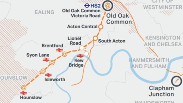 Sadiq Khan sigue adelante con una línea Overground de £ 900 millones que conecta los frondosos suburbios de Londres y el estadio de fútbol de la Premier League "que se inaugurará a principios de la década de 2030"
