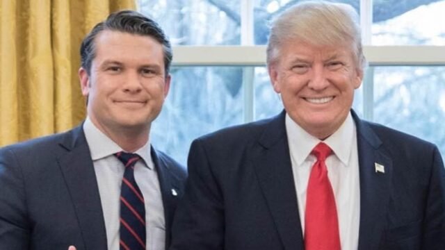 Trump admite sorpresivamente la elección de Pete Hegseth como secretario de Defensa
