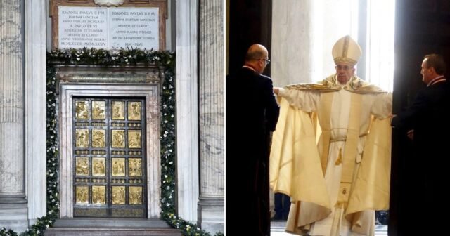 Vaticano abrirá cinco 'portales sagrados' por primera vez en un cuarto de siglo | Noticias del Reino Unido
